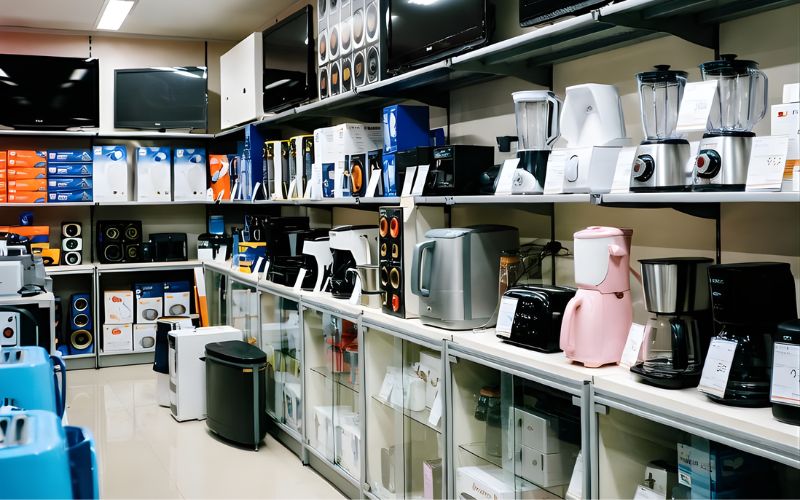 3 cách trưng bày đồ điện gia dụng hiệu quả