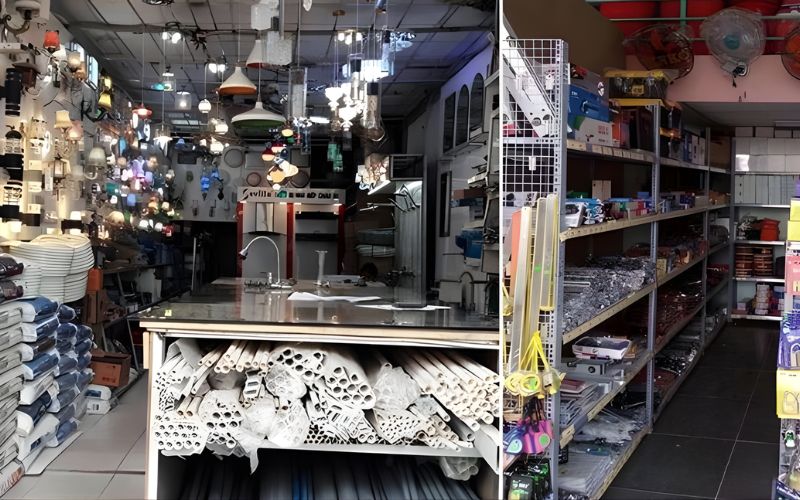 5 mô hình cửa hàng điện nước được áp dụng phổ biến