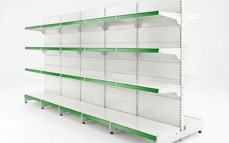 Bảng màu kệ siêu thị do Ngọc Bảo cung cấp