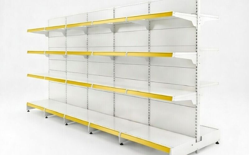 Bảng màu kệ siêu thị do Ngọc Bảo cung cấp