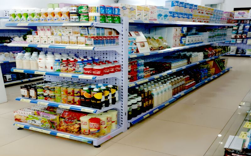 Đầu kệ trưng bày hàng hóa