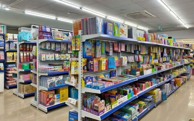 Địa chỉ cung cấp kệ trưng bày văn phòng phẩm uy tín, chất lượng