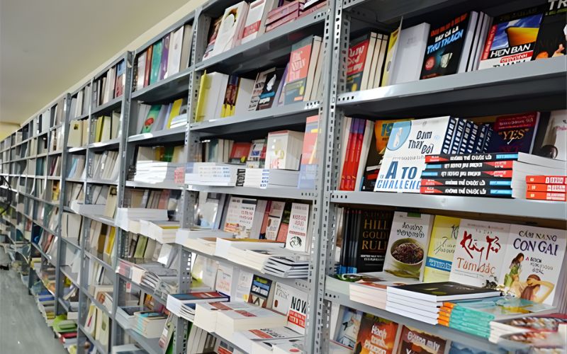 Đơn vị tư vấn và lắp đặt kệ nhà sách chuyên nghiệp, uy tín