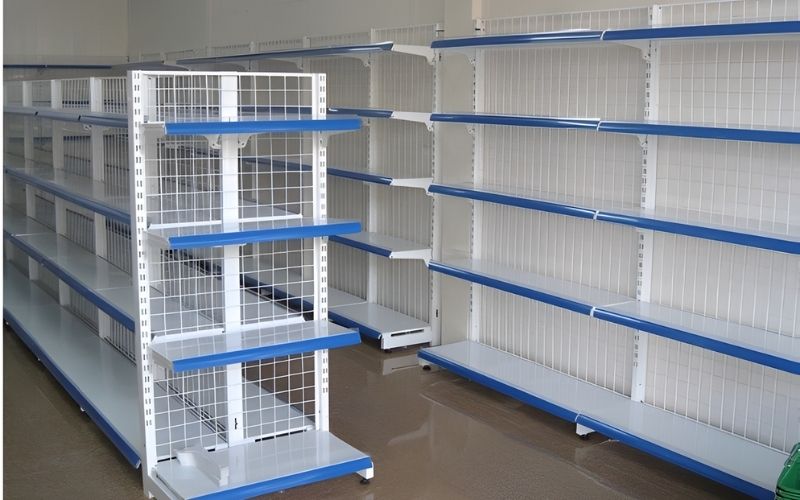 Kệ sắt lưng lưới