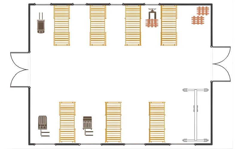 Kho ưu tiên diện tích trống rộng rãi